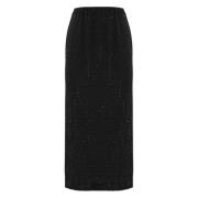 Zwarte Strass Rok Philosophy di Lorenzo Serafini , Black , Dames