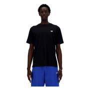 Klein Logo T-shirt New Balance , Black , Heren