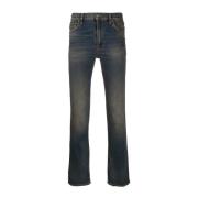 Blauwe Stonewashed Jeans Ss22 Balenciaga , Blue , Heren