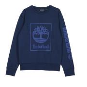 Seizoensboom Crewneck Sweatshirt Zwart Timberland , Blue , Heren