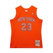 NBA Knicks 2012 Marcus Camby Shirt Mitchell & Ness , Orange , Heren