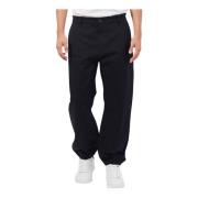 Zwarte Jogger Broek met Elastische Boorden Armani Exchange , Black , H...