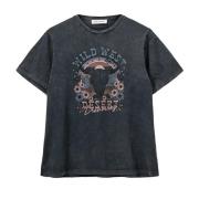 Stonewash Top & T-Shirt S243411 Sofie Schnoor , Gray , Dames