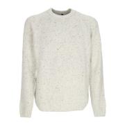 Speckled Salt Anglistic Sweater Oversize Carhartt Wip , Beige , Heren