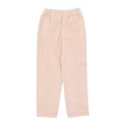 Fluwelen Corduroy Broek met Zakken Obey , Pink , Heren