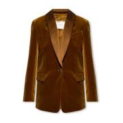 Fluwelen blazer Zimmermann , Brown , Dames