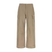 Grijze Twill Tactische Cargo Broek Our Legacy , Gray , Heren