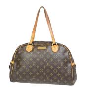 Pre-owned Canvas louis-vuitton-bags Louis Vuitton Vintage , Brown , Da...