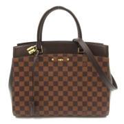 Pre-owned Canvas louis-vuitton-bags Louis Vuitton Vintage , Brown , Da...