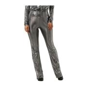 Ivetta Pant4 Zilver Dames Broeken Notes Du Nord , Gray , Dames