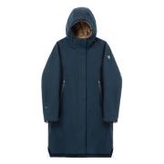 Blauwe Parka Krakatau , Blue , Dames