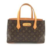 Pre-owned Canvas louis-vuitton-bags Louis Vuitton Vintage , Brown , Da...