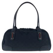 Pre-owned Canvas gucci-bags Gucci Vintage , Black , Dames