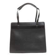 Pre-owned Leather louis-vuitton-bags Louis Vuitton Vintage , Black , D...