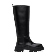 Combat Boot Gia Borghini , Black , Dames