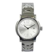 Pre-owned Metal watches Bvlgari Vintage , Gray , Dames