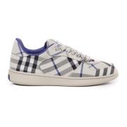 Vintage Check Print Sneakers Burberry , Multicolor , Dames