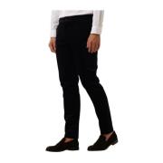 Slim-oakland Cord Broek in Donkerblauw Selected Homme , Blue , Heren