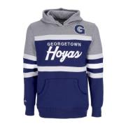 Georgetown Hoyas Basketball Team Hoodie Mitchell & Ness , Blue , Heren