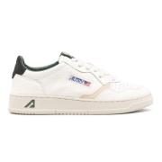 Lage Sneakers met Gestructureerde Afwerking Autry , White , Heren