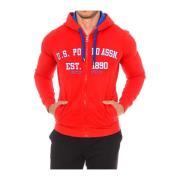 Hoodie met rits U.s. Polo Assn. , Red , Heren