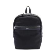 Pre-owned Leather backpacks Yves Saint Laurent Vintage , Black , Dames