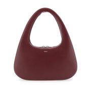 Rode Swipe Baguette Tas Coperni , Red , Dames