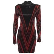 Pre-owned Fabric dresses Balmain Pre-owned , Black , Dames