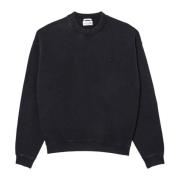 Zwarte Sweater Collectie Lacoste , Black , Heren