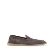 Stijlvolle Loafers met Uniek Ontwerp Dolce & Gabbana , Gray , Heren