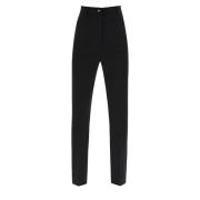 Casual Slim Fit Broek Dolce & Gabbana , Black , Dames