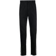 Zwarte Streep Broek Dolce & Gabbana , Black , Heren