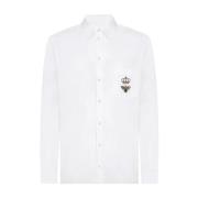 Casual Heren Overhemd G5Jg4Zfu5Eww0800 Dolce & Gabbana , White , Heren