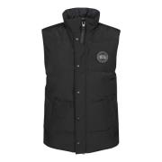 Stijlvolle Vest voor Mannen Canada Goose , Black , Heren