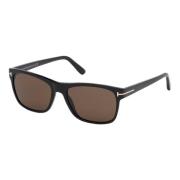 Zwart/bruin zonnebril Giulio FT 0698 Tom Ford , Black , Unisex