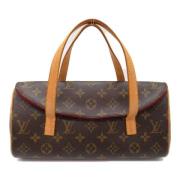 Pre-owned Canvas louis-vuitton-bags Louis Vuitton Vintage , Brown , Da...