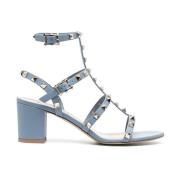 Stijlvolle Sandalen met Uniek Ontwerp Valentino Garavani , Blue , Dame...