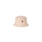 Vilten Bucket Hoed Licht Beige Busnel , Beige , Dames