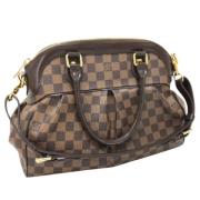 Pre-owned Canvas louis-vuitton-bags Louis Vuitton Vintage , Brown , Da...