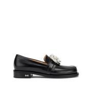 Klassieke Zwarte Loafers Mach & Mach , Black , Dames