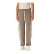 Casual Sweatpants met Elastische Taille American Vintage , Brown , Dam...