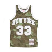 NBA Ghost Green Camo Tank Top Mitchell & Ness , Multicolor , Heren