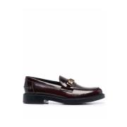 Stijlvolle Loafers met Uniek Design Tod's , Brown , Dames