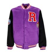 Toronto Raptors Legacy Varsity Jack Paars/Zwart Mitchell & Ness , Purp...