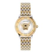 Fabric watches Versace , Gray , Dames