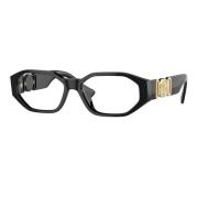 Stijlvolle Brillenmonturen in Gb Kleur Versace , Black , Unisex