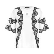 Stijlvol T-shirt met F8V17Zhu7H8W0800 Design Dolce & Gabbana , White ,...