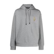 Stijlvolle Hoodie met Uniek Ontwerp Dolce & Gabbana , Gray , Heren