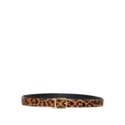 Stijlvolle Leren Riem met Uniek Ontwerp Dolce & Gabbana , Multicolor ,...