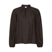 Zwart Shirts/Blouse Freewear Ichi , Black , Dames